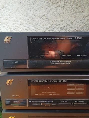 Sansui - T-1000 / C-1000 / B-3000 Ensemble hi-fi -