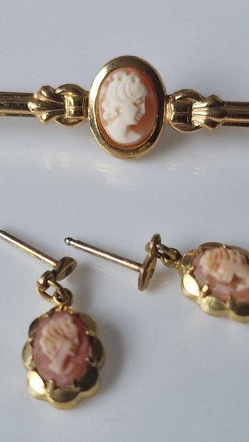 Sans prix de réserve - Ensemble de bijoux 3 pièces Shell,