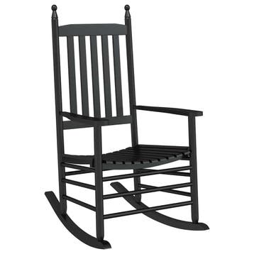 vidaXL Schommelstoelen 2 st met inklapbare tafel, Verzenden, Nieuw
