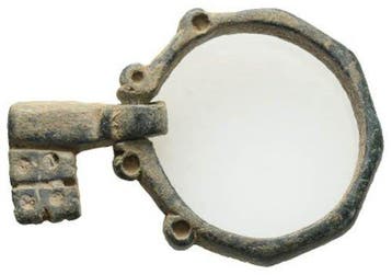 Oud-Romeins Brons sleutelhanger - 38 mm (Zonder
