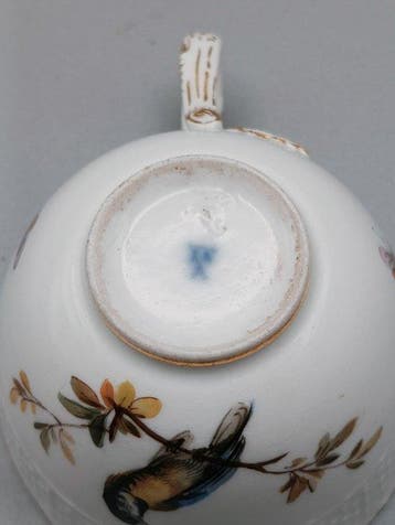 Meissen - Beker - Porselein - Decoro Neu-Ozier