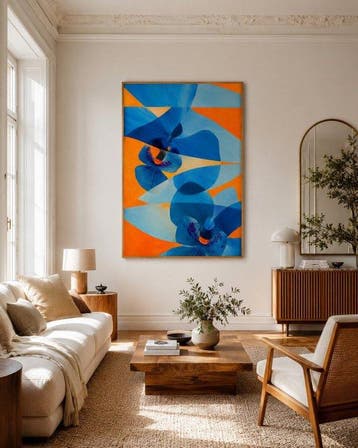Xandro Peña - Blue orchids - XL(reserve)