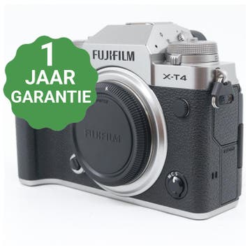 Fujifilm X-T4 body zilver | Tweedehands, Audio, Tv en Foto, Fotocamera's Digitaal, Verzenden, Zo goed als nieuw, Fujifilm