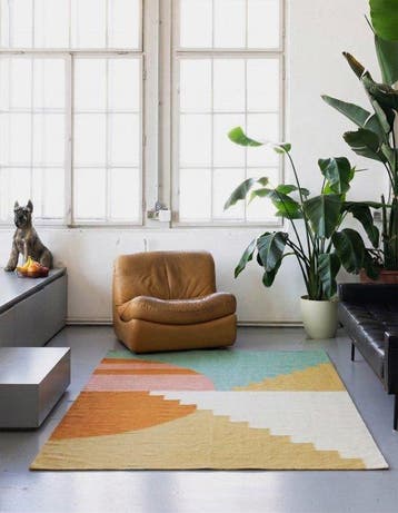 Nilo Kilim - Kelim - 230 cm - 160 cm - Kilim de créateur