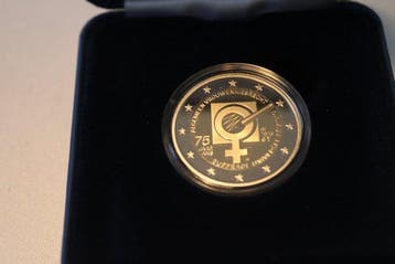 België. 2 Euro 2021/2025 (2 coins) Proof (Zonder