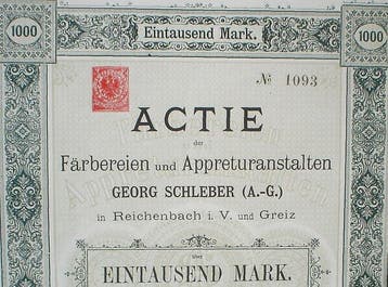 xxl - Speelgoed Färbereien und Appreturanstalten Georg