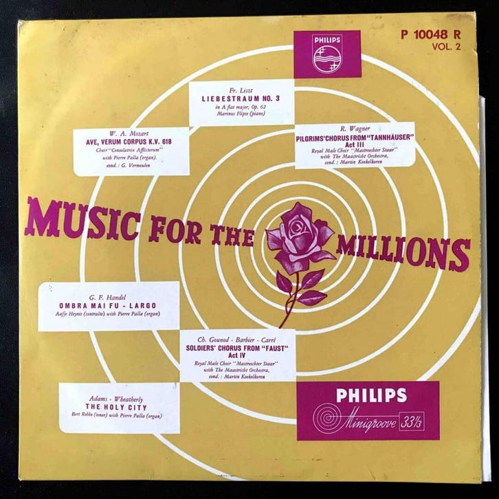 Diverse Artiesten – Music For The Millions No. 2 (1-10-Viny, Cd's en Dvd's, Vinyl | Klassiek, Ophalen of Verzenden
