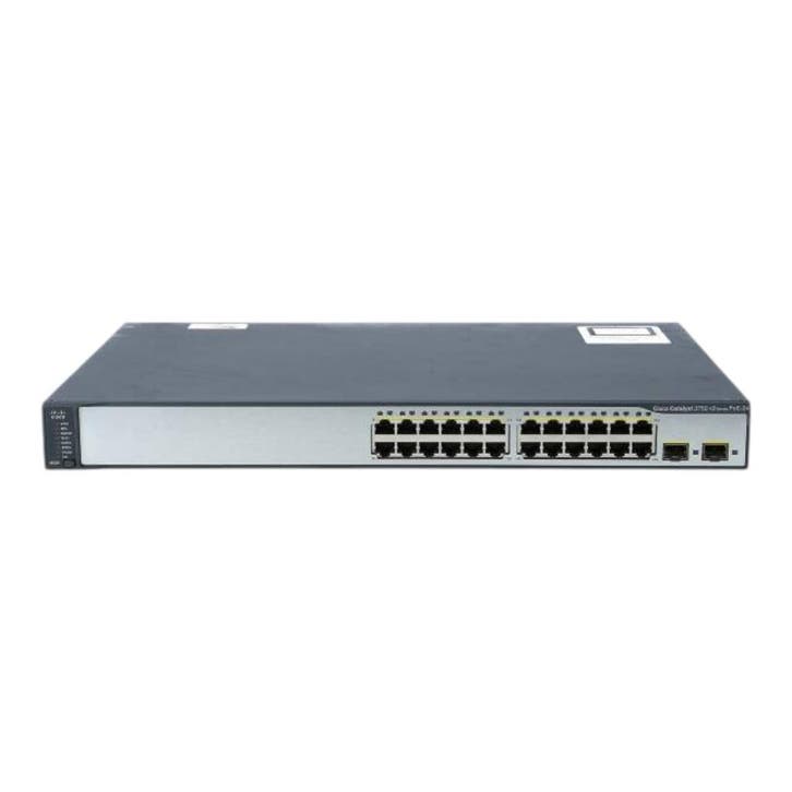 Cisco WS-C3750V2-24PS-S, Computers en Software, Netwerk switches, Ophalen of Verzenden