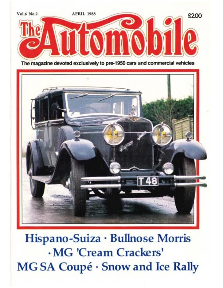 1988 THE AUTOMOBILE MAGAZINE 02, Livres, Autos | Brochures & Magazines, Enlèvement ou Envoi