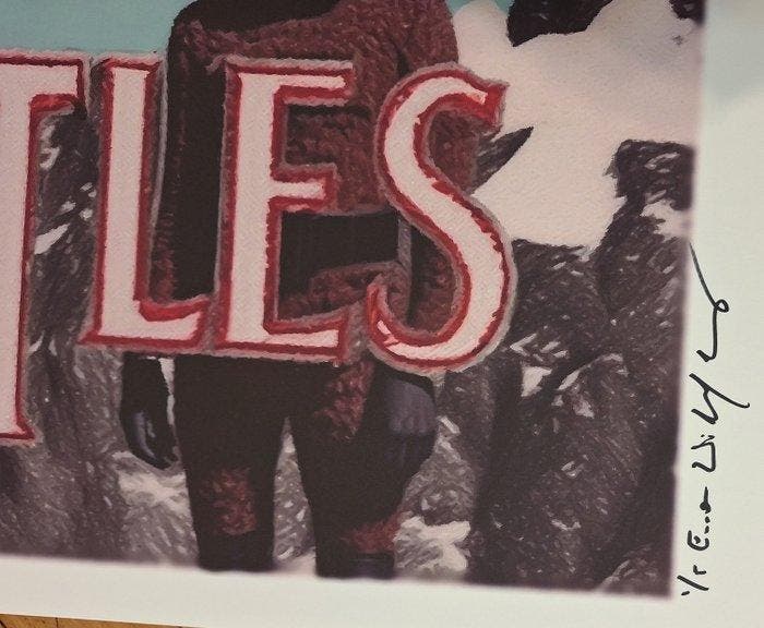 The Beatles - edition Surreal Harmonies vintage collage, CD & DVD, Vinyles Singles