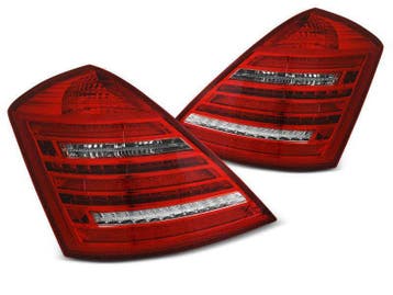 Mercedes W221 S-klasse LED achterlicht units, Auto-onderdelen, Verzenden, Nieuw, Mercedes-Benz