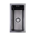 Lendo Online Évier de Cuisine Inox 24x44 cm Anthracite, Maison & Meubles