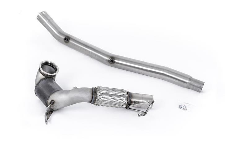 Downpipe met grote boring en Hi-Flow Sports Cat | Audi (S3 /, Auto-onderdelen, Uitlaatsystemen, Nieuw, Verzenden