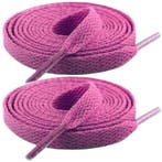 Fako Fashion - Schoenveters - Plat - 8mm - 120cm - 1 Paar -, Kleding | Heren, Schoenen, Verzenden, Nieuw