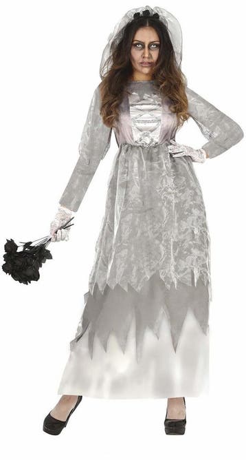 Geesten Bruid Halloween Kostuum Dames, Verzenden