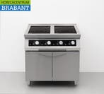 HCB RVS Inductie fornuis kookplaat 4 pitten 17 kW 400V 80 cm, Ophalen of Verzenden, Nieuw in verpakking