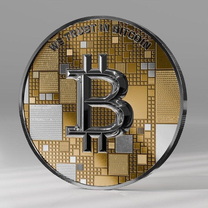 Bitcoin. 2025, Humpback Edition – 21g Feinsilber (.999), Postzegels en Munten, Munten | Europa | Niet-Euromunten