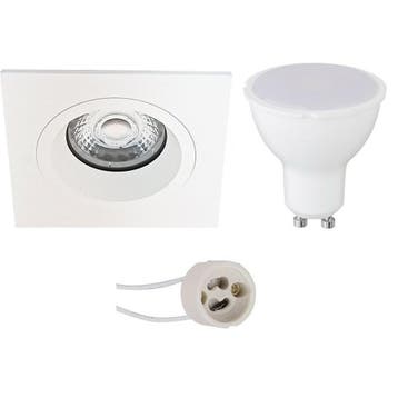 LED Spot Set Pragmi Rodos Pro - 4W LED Inbouw Vierkante Spot, Verzenden
