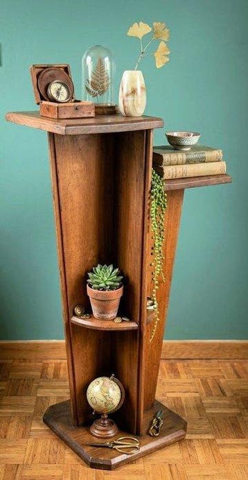 Wandtafel - Hout - SELLETTE PLANTENHOUDER