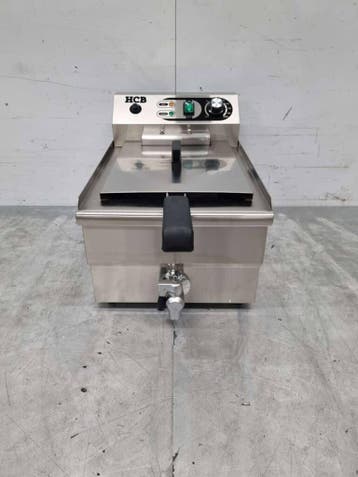 HCB RVS Friteuse Frituur 14 liter 400V Horeca, Ophalen of Verzenden