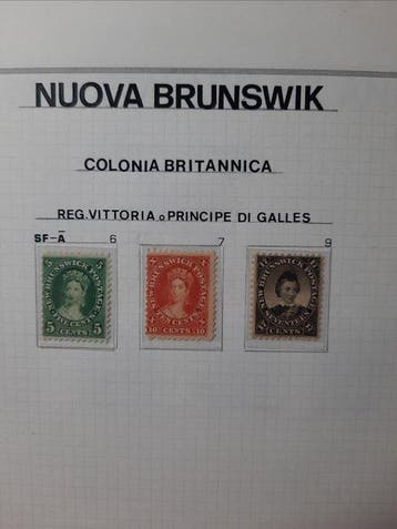 Canada 1860/1987 - Canada, Groenlandia, Nova Scotia,, Gestempeld