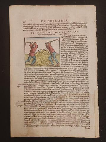 Sebastian Münster (1489–1552) - Cosmographia Universalis -
