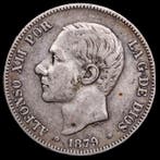 Espagne. Alphonse XII. 2 Pesetas 1879 - 1881 (2 monedas)
