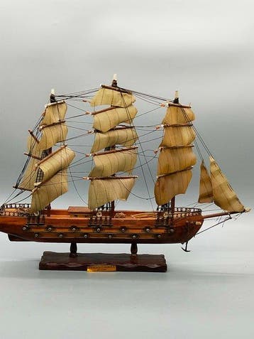 Schiffsmodell Fragata Española 1780 – Dreimaster Segelschiff