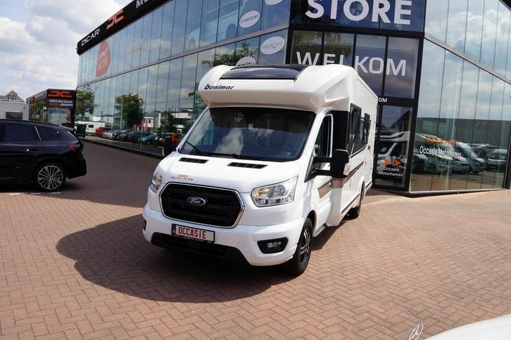 Benimar Cocoon 488 op Ford met slechts 6323 km 01539, Caravans en Kamperen, Mobilhomes, Cassettetoilet, Handgeschakeld, Standaard zit