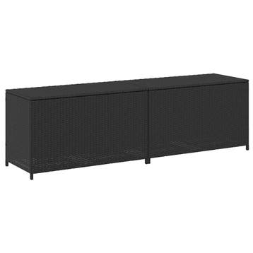 Tuinbox Zwart (200x50x60cm) - Snel in huis voor een prikk..., Verzenden, Zo goed als nieuw, Overige materialen, Overige typen