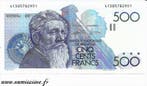 Ohne Jahr Belgique Belgie Pick 143 a 500 Francs ( 1982 19..., Verzenden