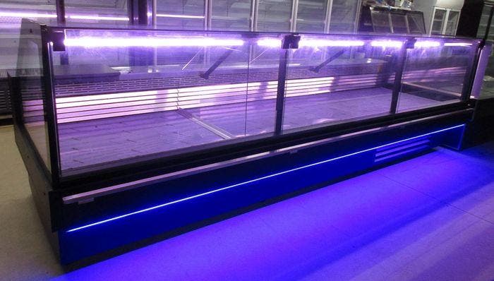 Vlees Koeltoonbank met plaatkoeling, Koelvitrine, Koeltoog, Elektronische apparatuur, Koelkasten en IJskasten