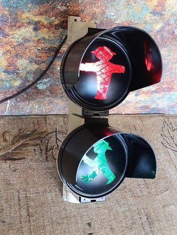 Stoplicht - Kunststof, metaal, glas - Ampelmännchen