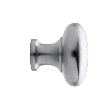 Meubelknop 38 mm in mat geborsteld nikkel - De Oude Deurk..., Ophalen of Verzenden, Nieuw, Koper of Messing, Overige typen
