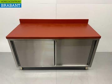 HCB RVS Polyethyleen PE Werkkast Kast Snijtafel Premium-line, Ophalen of Verzenden