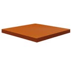 Tafelblad | DUBLIN | Oranje | Indoor | 600x600x50(h)mm HC, Verzenden, Nieuw in verpakking