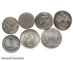 Oostenrijk. Lot of 7 Pieces Silver Coins various