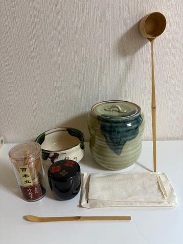 Theeservies - Tabi-Dansu Style Portable Cabinet Set - Hout,