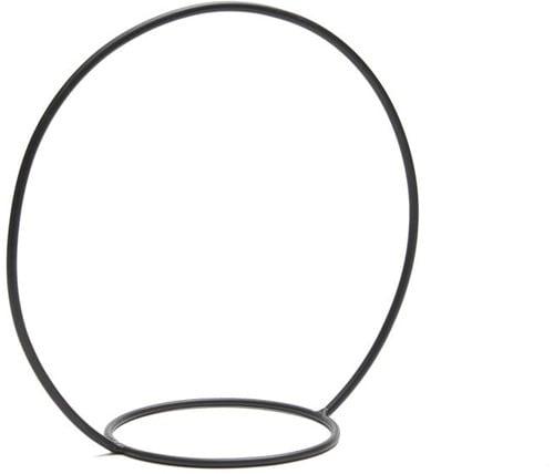Metalen frame Ring met ring Zwart ca. 40 cm, Huis en Inrichting, Woonaccessoires | Kunstplanten en Kunstbloemen, Nieuw
