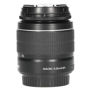 Canon EF-S 18-55mm f/3.5-5.6 III met garantie, Ophalen of Verzenden, Gebruikt