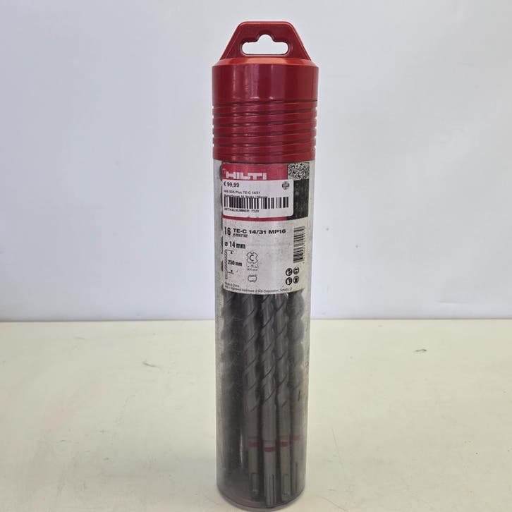 Hilti SDS Plus TE-C 14/31 Hamerboren 16 Stuks | Nieuw, Doe-het-zelf en Bouw, Gereedschap | Machine-onderdelen en Toebehoren, Nieuw