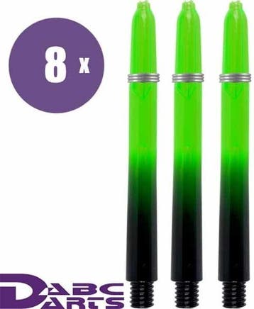 ABC Darts – Vision Groen - 8 sets Medium (Dart Shafts), Ophalen of Verzenden, Shafts