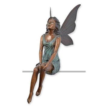 Statue, Exclusief sculptuur van een fee 57 cm / 6.5 kg - 57, Antiquités & Art