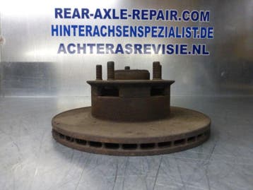 Remschijf (1 stuk) Opel Commodore steek 5 x 120 (Vooras), Verzenden