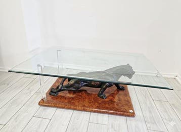 Tafel - Brons - Claude DALLE voor MAISON ROMÉO Paris Panther, Huis en Inrichting, Nieuw