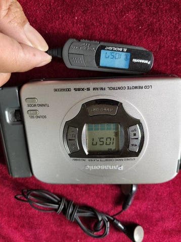 Panasonic - RQ-SX88V Draagbare cassettespeler, Nieuw
