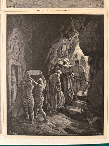 Gustave Doré (XIX), Pis - 4 Biblical Engravings