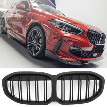 Sportieve Grille geschikt voor BMW 1-Serie F40 en F41 dubbel, Verzenden, Nieuw