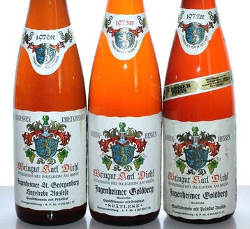 1972 + 1973 + 1976 Huxelrebe Auslese + Spätlese -, Verzamelen, Wijnen, Nieuw