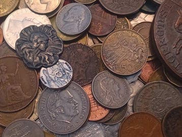 Wereld. Large lot of World Coins, 1800 to présent. (Zonder